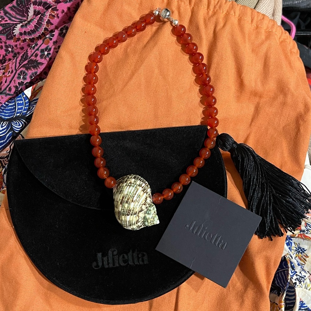 Julietta | Fiji Shell Jade Necklace